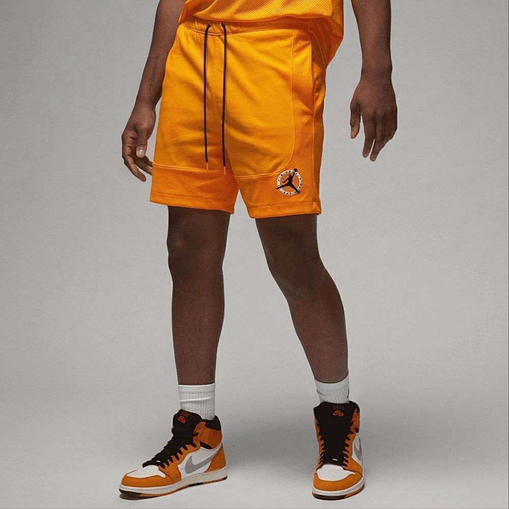 Nike Jordan Flight MVP Mens Short Pants Sundial DX9722-717 Bermuda Shorts New M